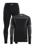 BLACK-DK GREY MELANGE [999975]