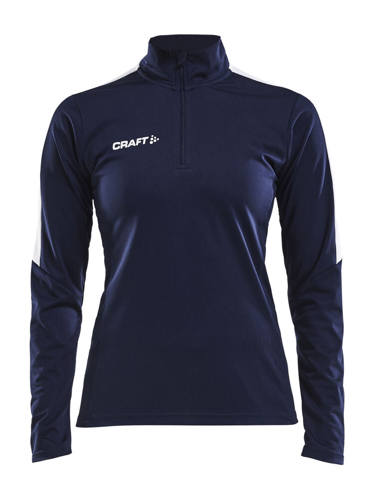 Craft Progress Halfzip Ls Tee W