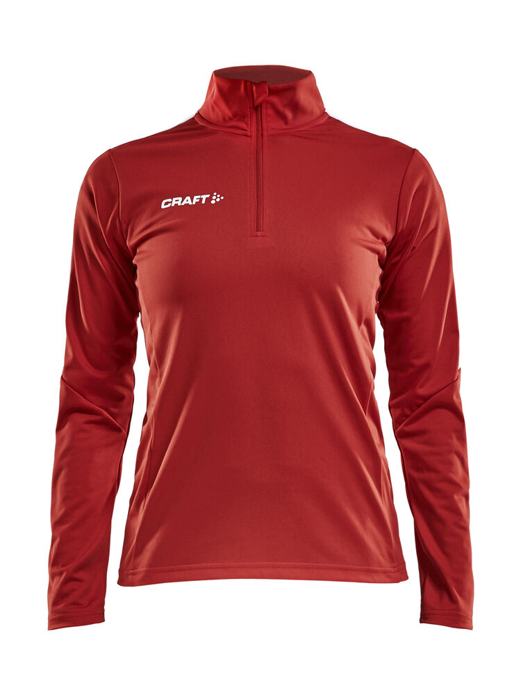Craft Progress Halfzip Ls Tee W