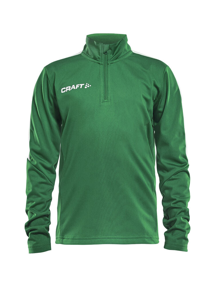 Craft Progress Halfzip Ls Tee Jr