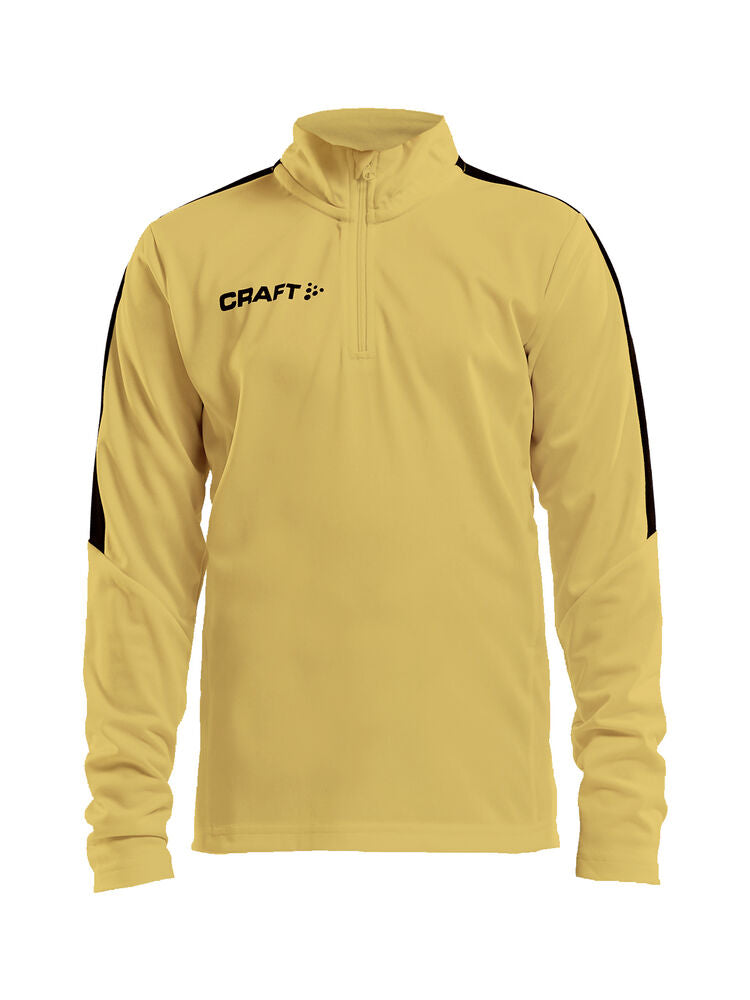 Craft Progress Halfzip Ls Tee Jr