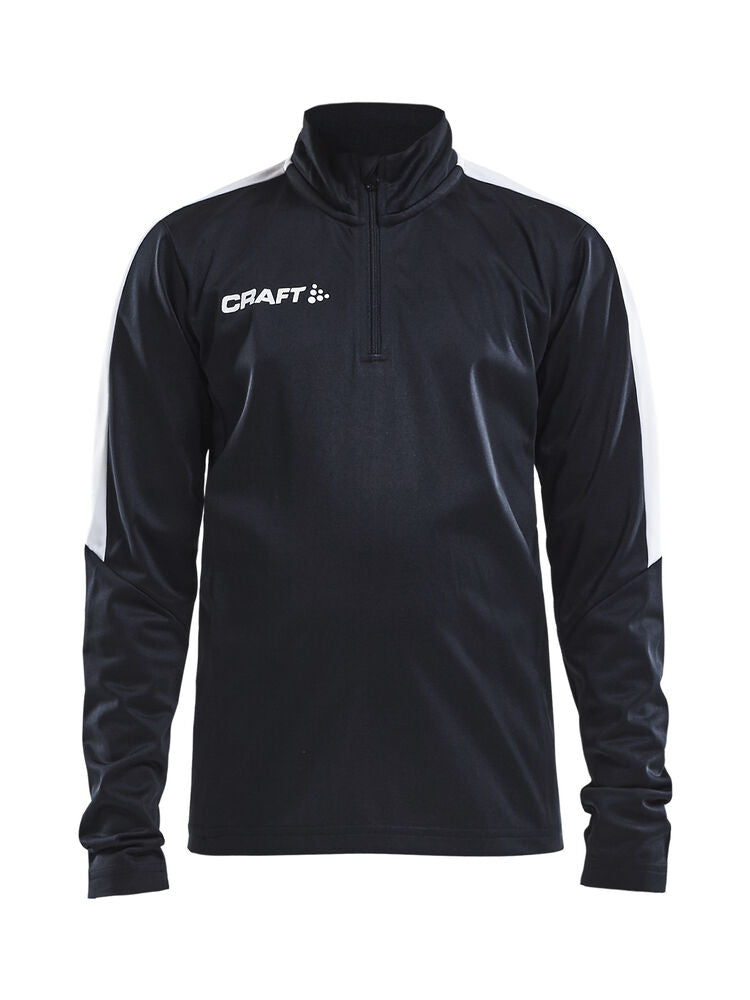 Craft Progress Halfzip Ls Tee Jr
