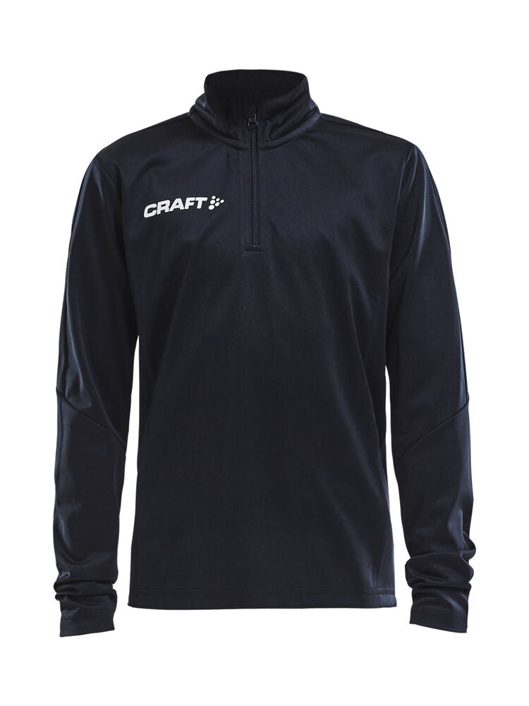 Craft Progress Halfzip Ls Tee Jr