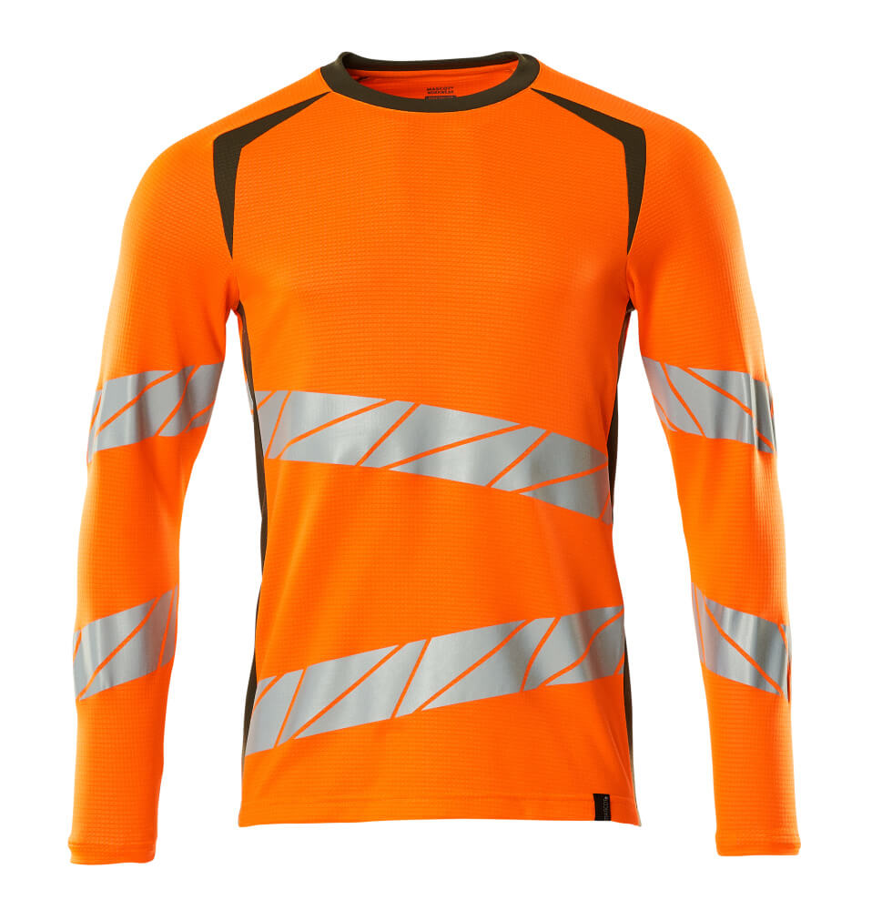 MASCOT ACCELERATE SAFE T-shirt, langærmet 19081