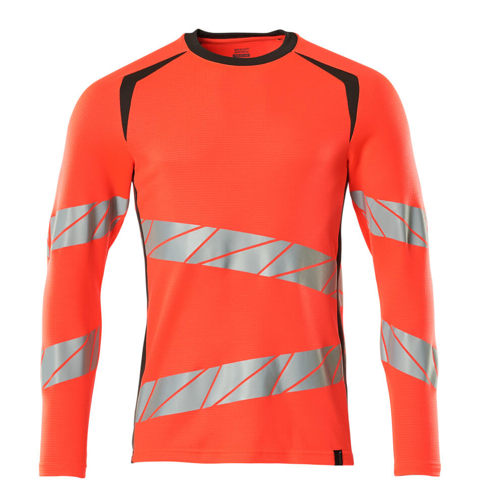 MASCOT ACCELERATE SAFE T-shirt, langærmet 19081