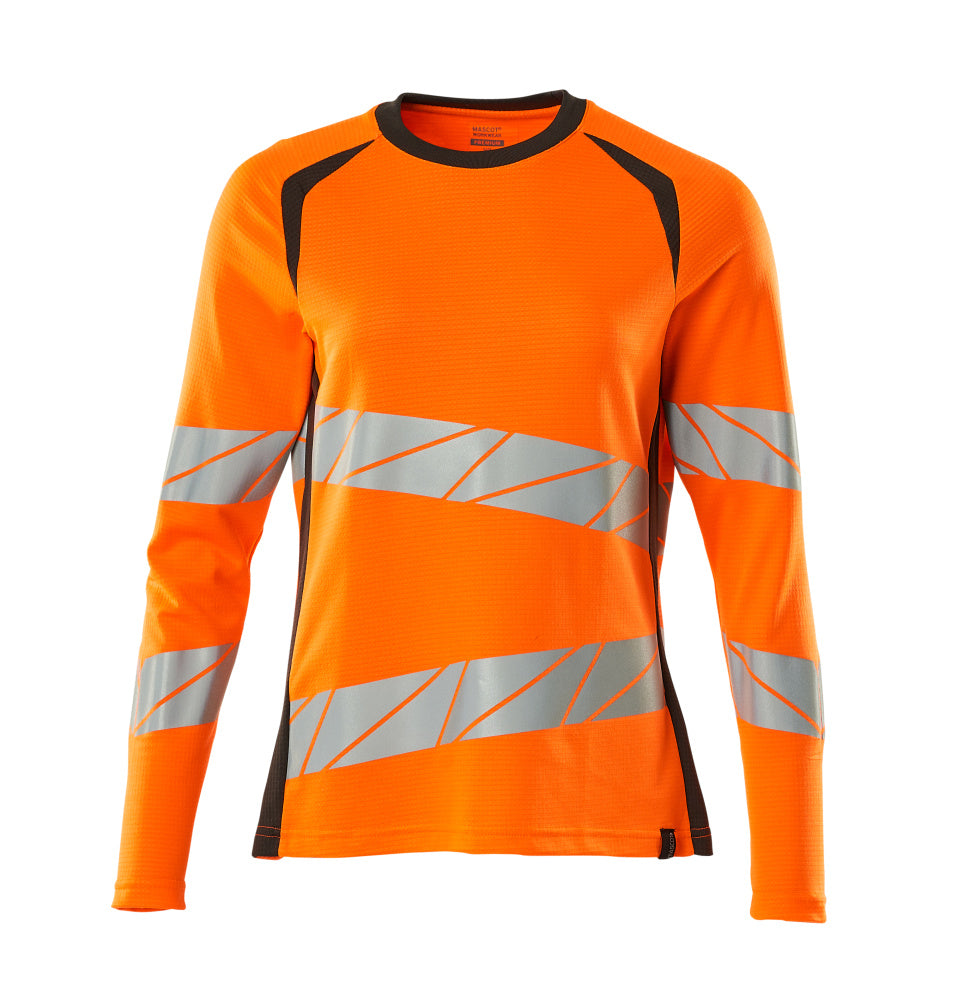 MASCOT ACCELERATE SAFE T-shirt, langærmet 19091