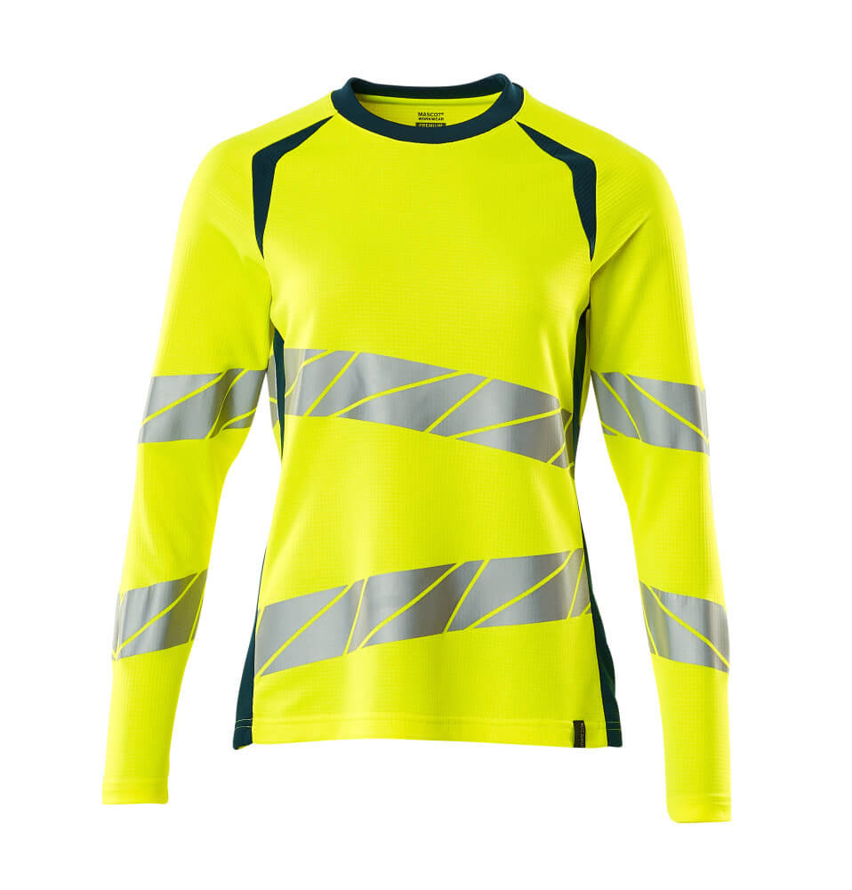 MASCOT ACCELERATE SAFE T-shirt, langærmet 19091