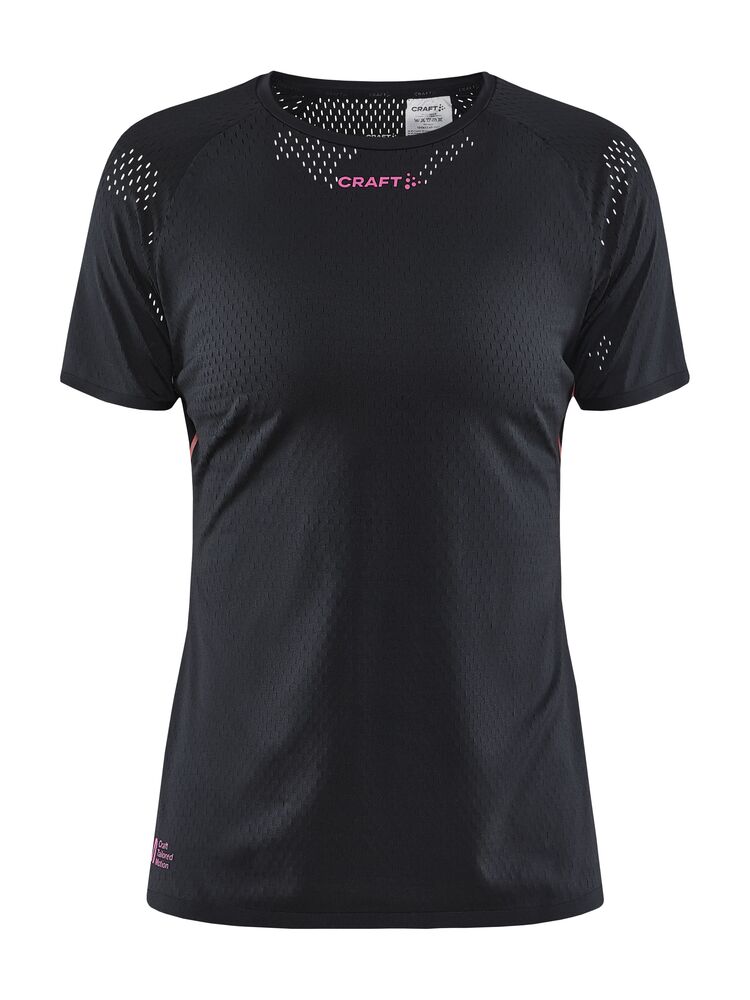 CTM Distance Warp Mesh SS Tee W