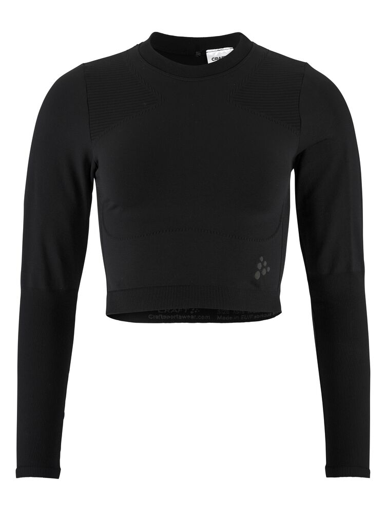 Craft ADV Tone Seamless Cropped Ls Top W
