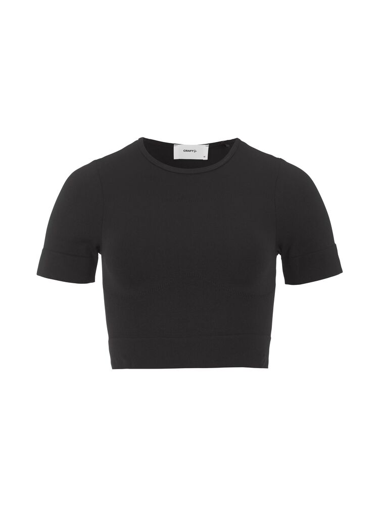 Craft Collective Seamless Cropped SS Top W