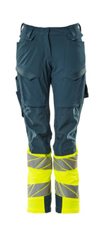 mørk petroleum/hi-vis gul [4417]