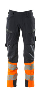 mørk marine/hi-vis orange [01014]