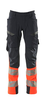 mørk marine/hi-vis rød [10222]