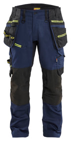 Mørk Marineblå/High Vis Gul [8633]