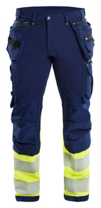 Marineblå/High Vis Gul [8933]