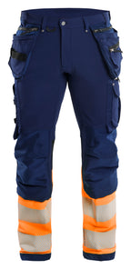 Marineblå/High Vis Orange [8953]