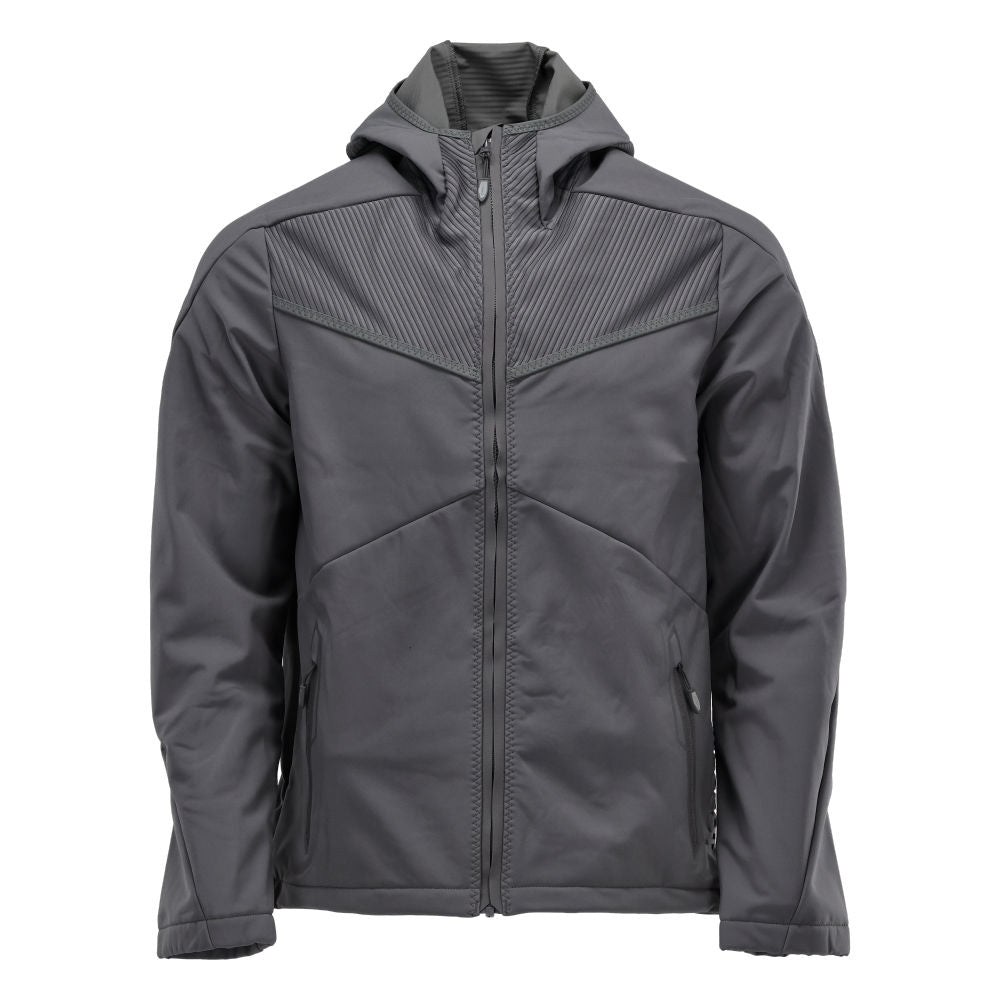 MASCOT CUSTOMIZED Softshell jakke med hætte 22102