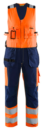 High Vis Orange/Marineblå [5389]