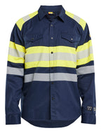 Marineblå/High Vis Gul [8933]