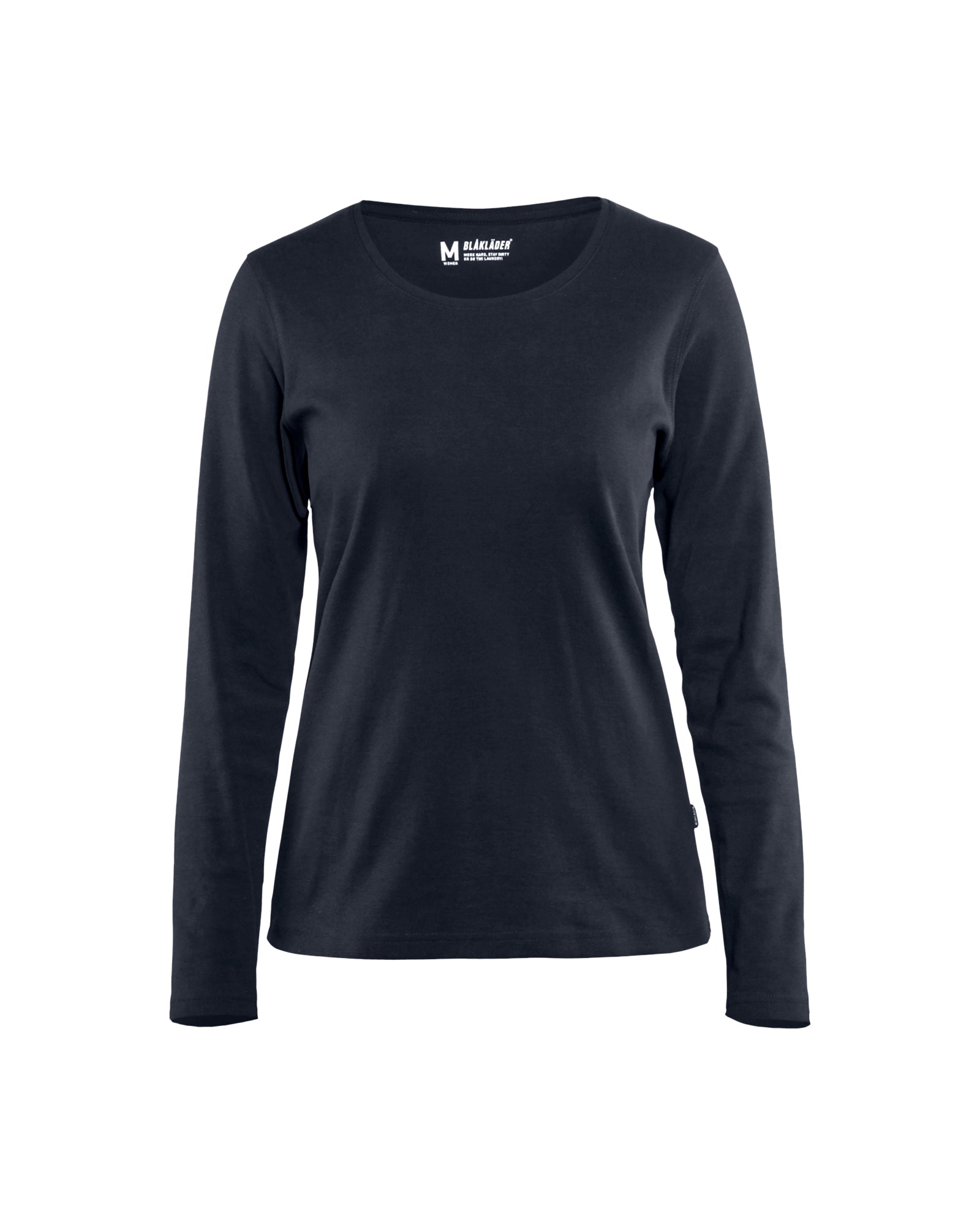 Dame T-shirt lang ærme