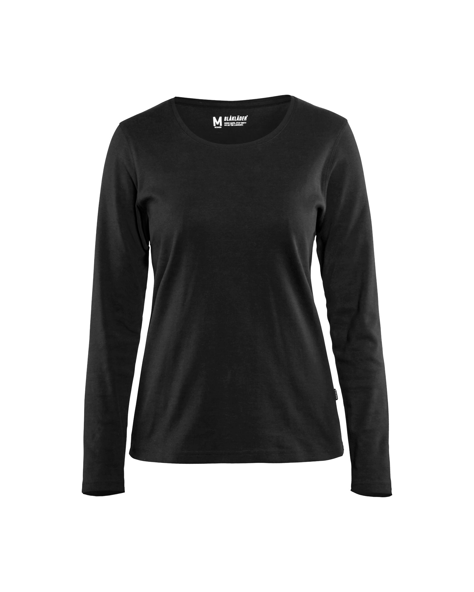 Dame T-shirt lang ærme