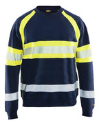 Marineblå/High Vis Gul [8933]