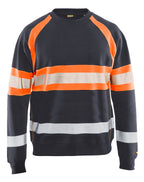 Mellemgrå/High Vis Orange [9653]