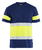 Marineblå/High Vis Gul [8833]