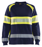 Marineblå/High Vis Gul [8933]
