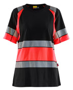 Sort/High Vis Rød [9955]