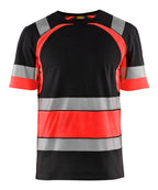 Sort/High Vis Rød [9955]