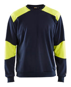 Marineblå/High Vis Gul [8933]