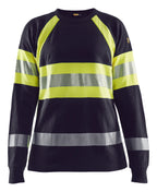 Marineblå/High Vis Gul [8933]