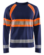 Marineblå/High Vis Orange [8853]