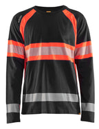 Sort/High Vis Rød [9955]