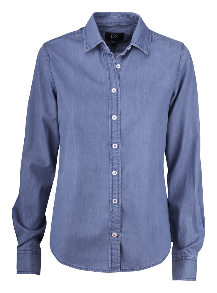 Cutter & Buck Ellensburg Denimskjorte Ladies
