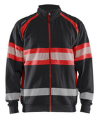 Sort/High Vis Rød [9955]