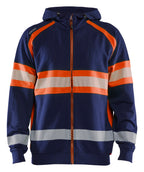 Marineblå/High Vis Orange [8953]