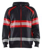 Sort/High Vis Rød [9955]