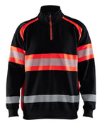Sort/High Vis Rød [9955]