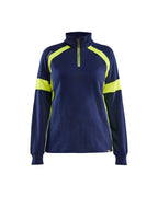 Marineblå/High Vis Gul [8933]