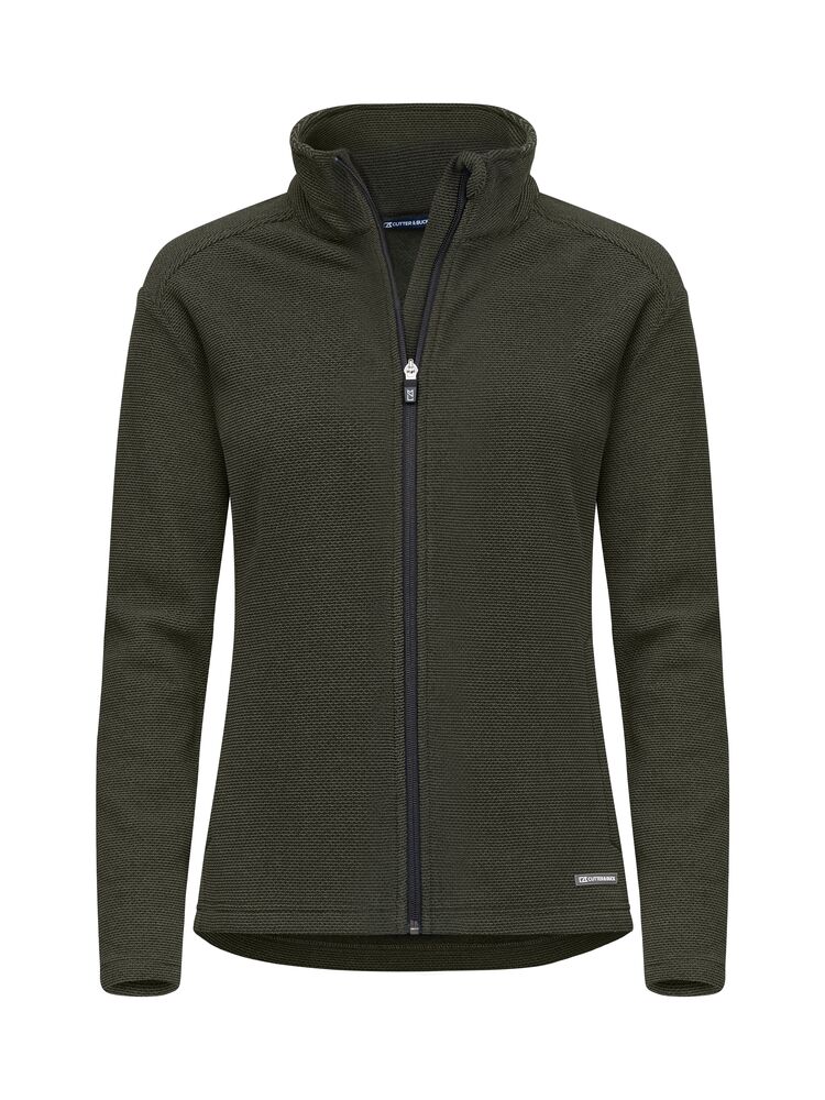 Cutter & Buck Hunts Point Fleece Full Zip W – alsidig og funktionel fleecejakke i recycled materiale