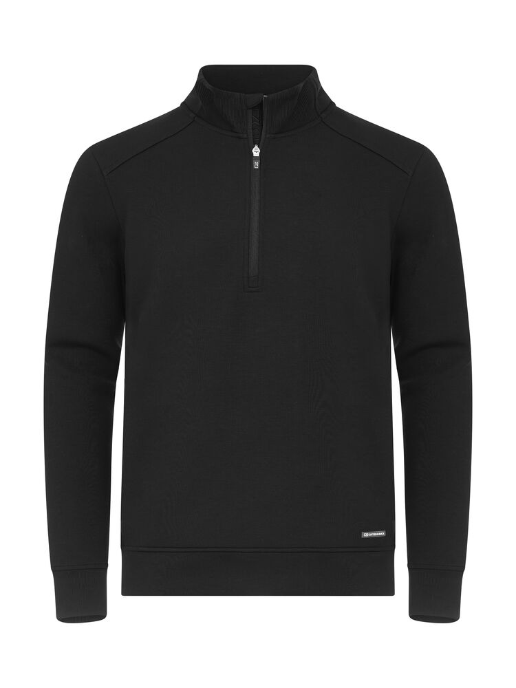 Cutter & Buck Pemberton Half Zip M – moderne, funktionel og velegnet til lag-på-lag