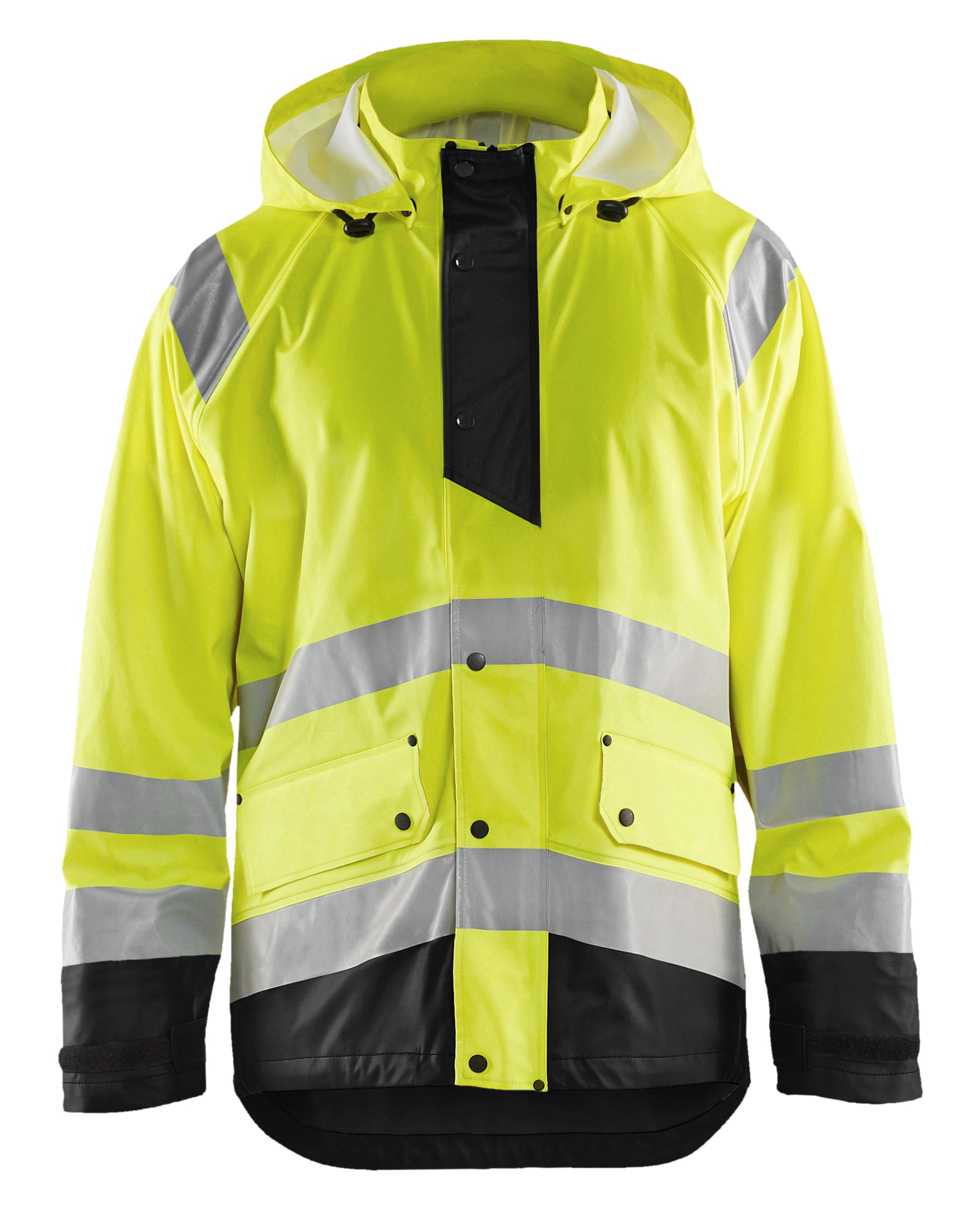 High Vis Regnjakke Level 1