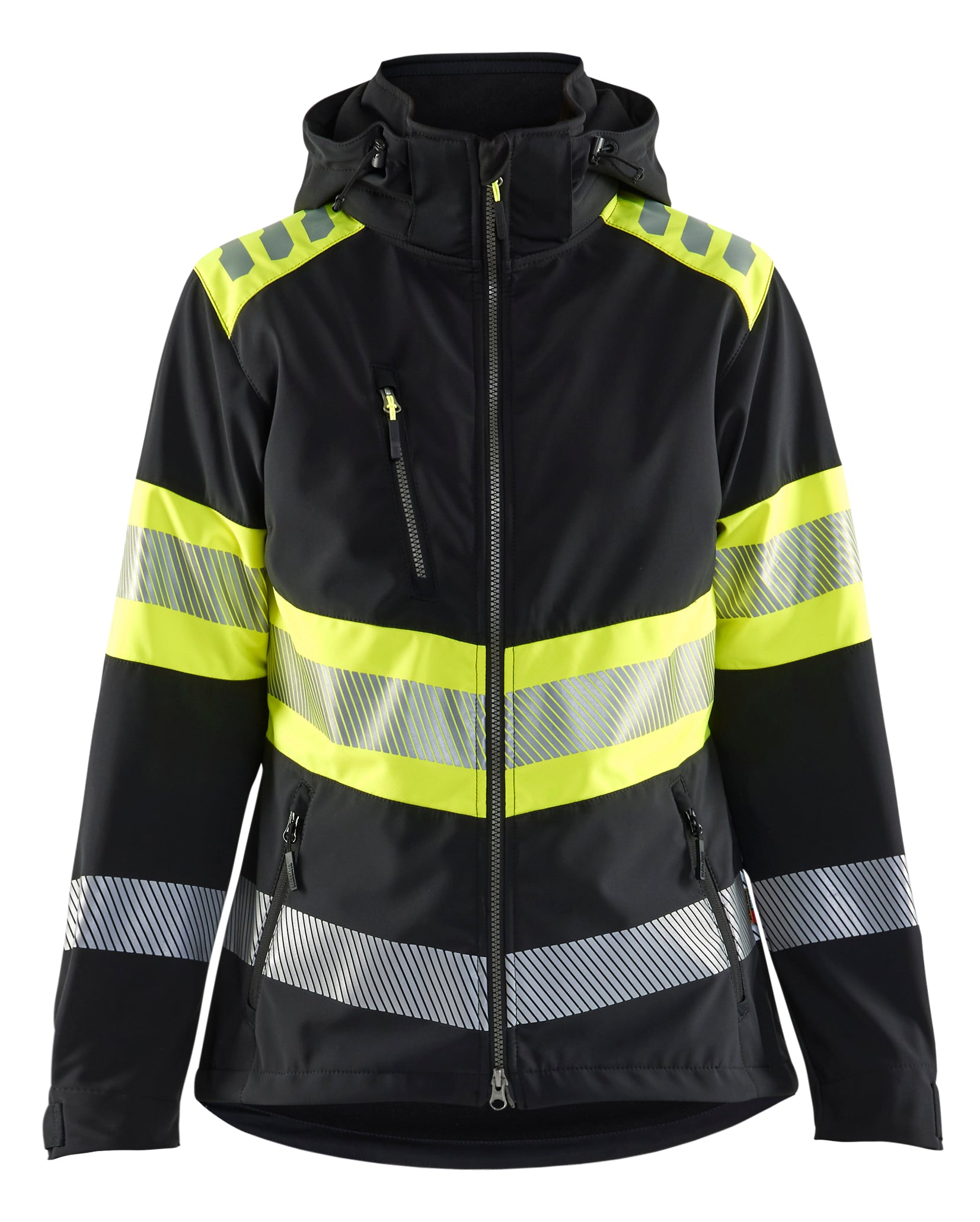 Dame High Vis Softshell Jakke