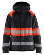 Sort/High Vis Rød [9955]