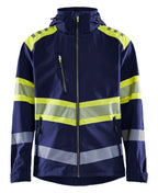 Marineblå/High Vis Gul [8933]