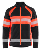 Sort/High Vis Rød [9955]