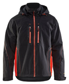 Sort/High Vis Rød [9955]