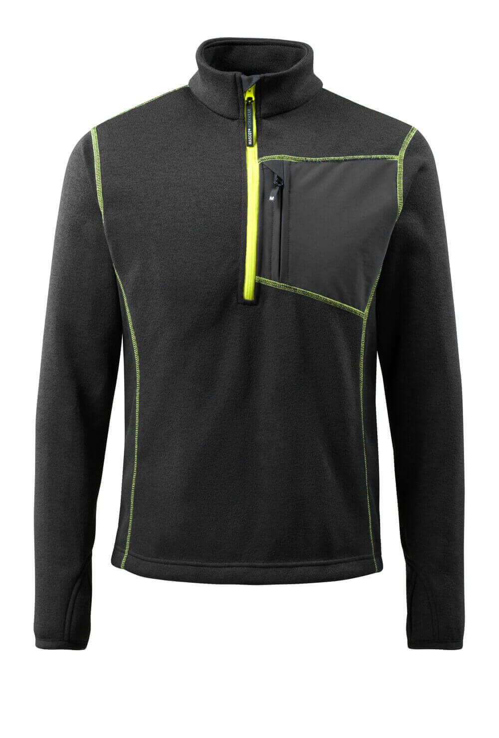 MASCOT HARDWEAR Striktrøje med kort lynlås 50149